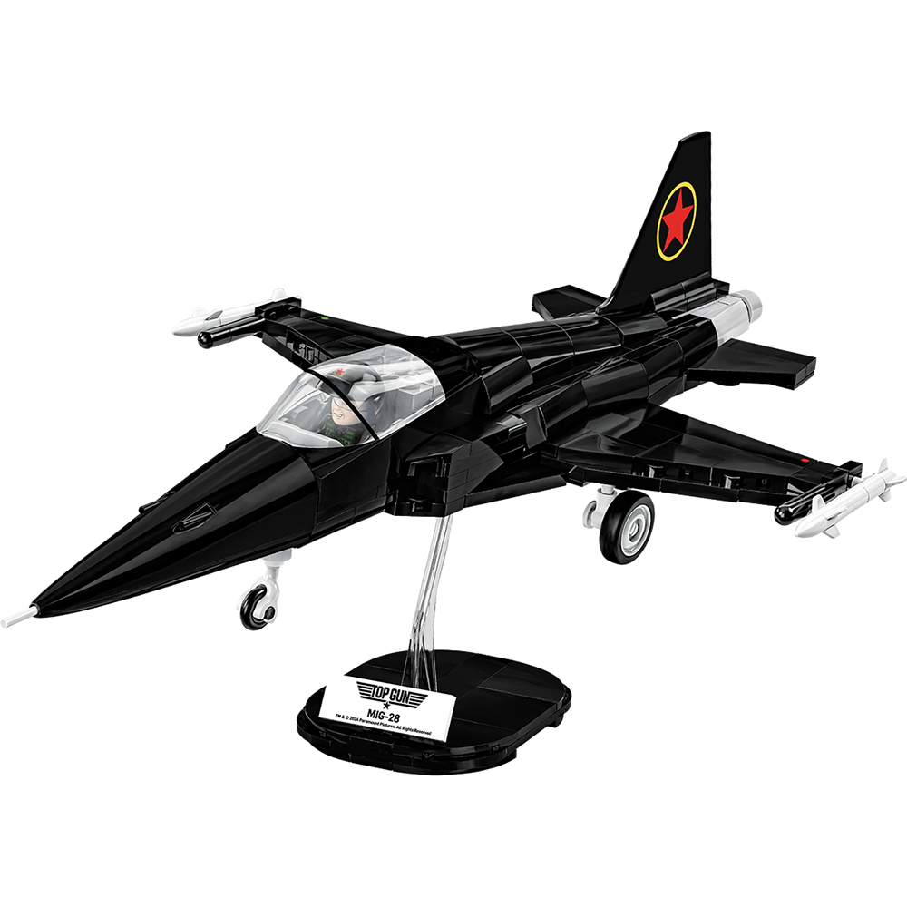 TOP GUN MIG-28 Fighter Jet Building Brick Set 1:48 Scale