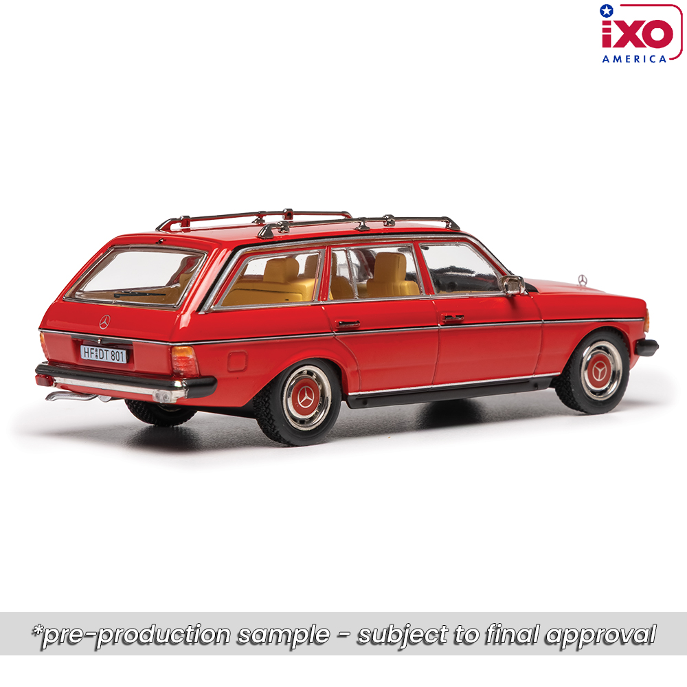1982 Mercedes-Benz 200T (S123) - Red 1:43 Scale Diecast Model by