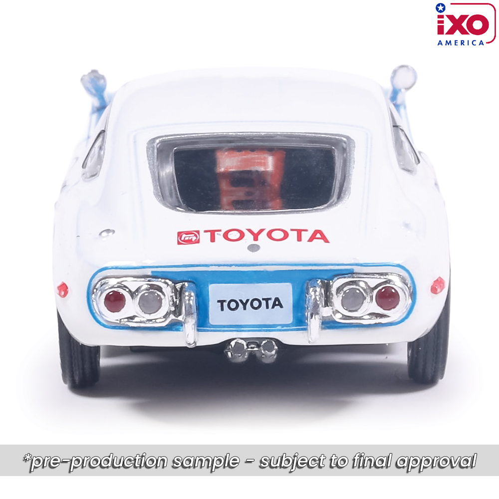 Toyota 2000GT MF10 1967 ミニカー 1967 Toyota 2000GT - White MF10-10001 1:64 Scale Diecast Model by
