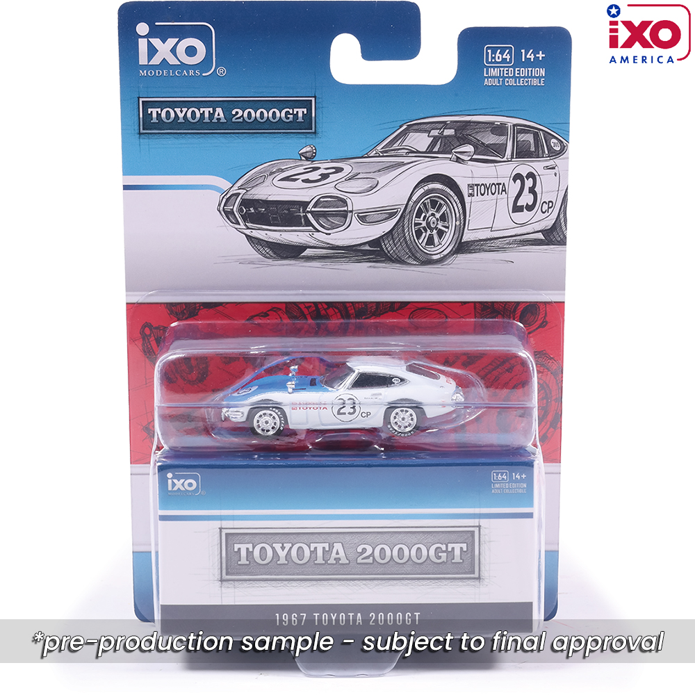 1967 Toyota 2000GT - White MF10-10001 1:64 Scale Diecast Model by