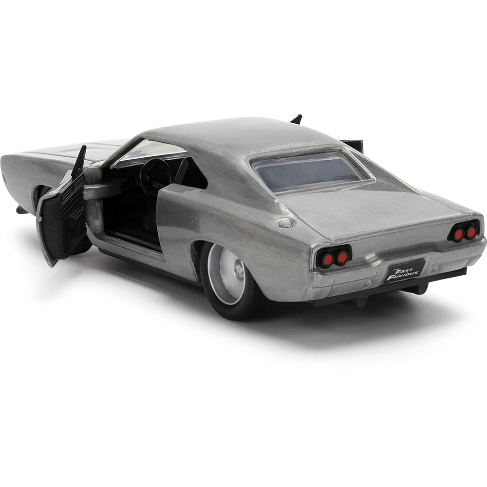 デビルボマーキッドグレーL Dom's Ice Charger F8 Fate of Furious, Bare Metal - Jada 98299 - 1