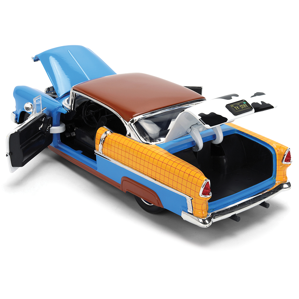 1955 Toy Story Chevy Bel Air w/Diecast Woody Figure 1:24 Scale
