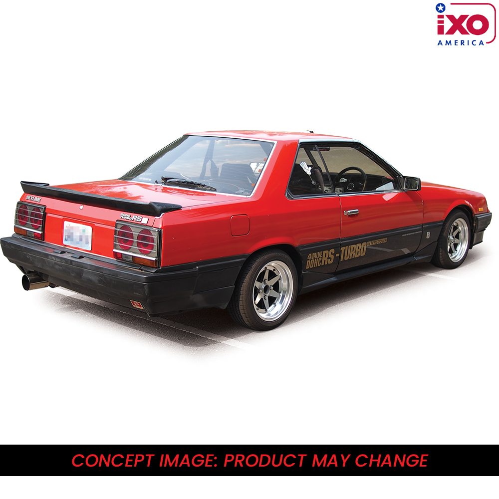 1983 Nissan Skyline 2000 Turbo RS (R30) Iron Mask - Red and Black