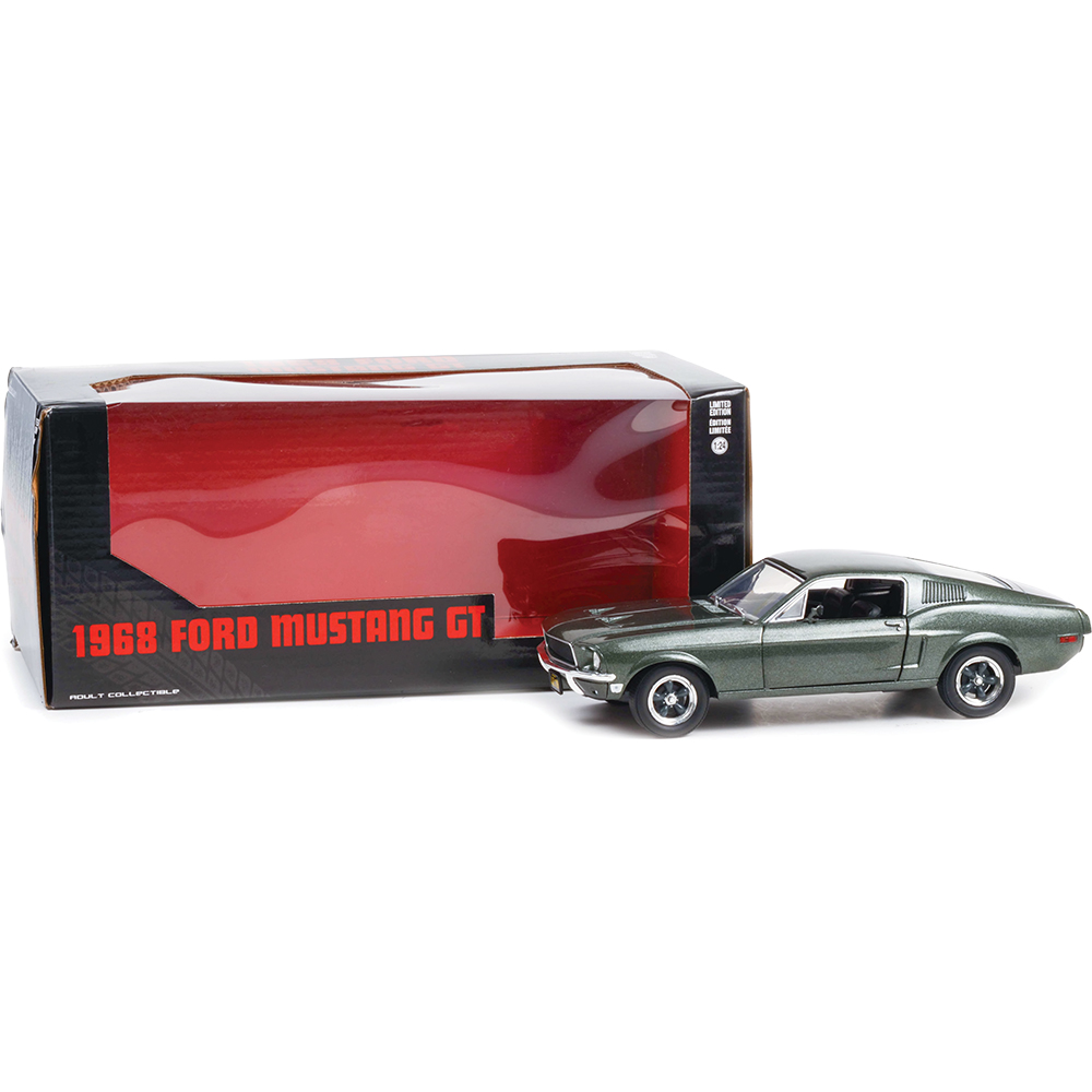1968 Ford Mustang GT Fastback - Highland Green 1:24 Scale