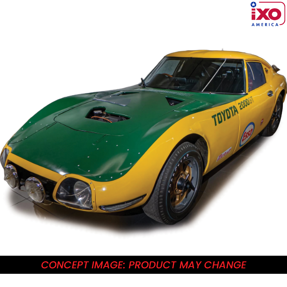 1966 Toyota 2000GT - Yatabe Speed Trials - Yellow 1:64 Scale