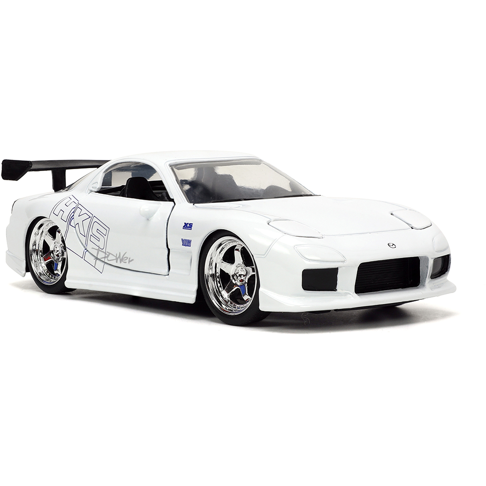 1993 Fast & Furious Mazda RX-7 - White 1:32 Scale Diecast Model by