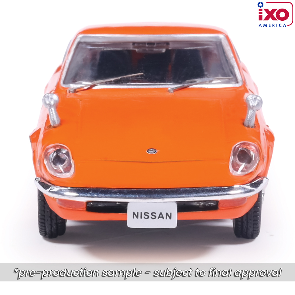 1971 Nissan Fairlady 240ZG - Orange 1:64 Scale Diecast Model by