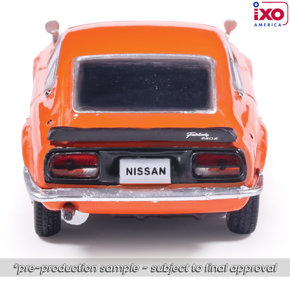 1971 Nissan Fairlady 240ZG - Orange 1:64 Scale Diecast Model by