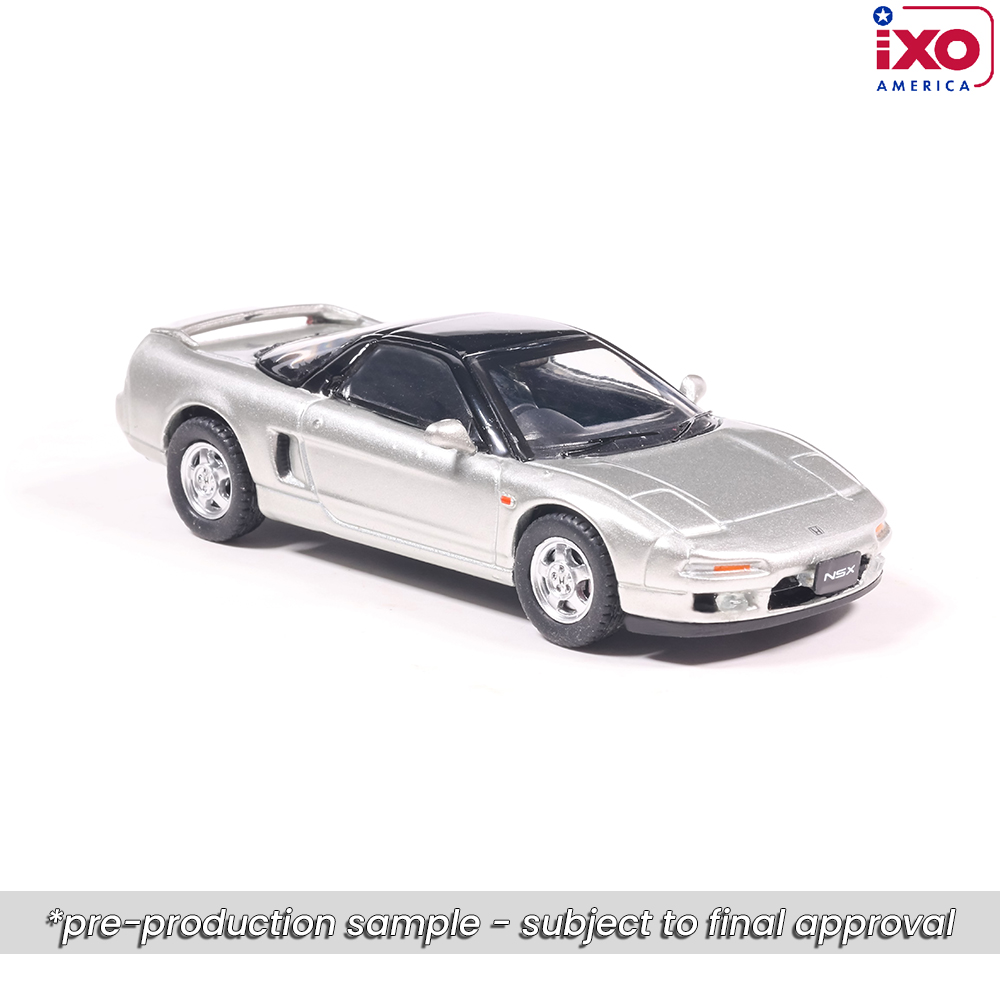1990 Acura NSX - Silver Wolf 1:64 Scale Diecast Model by IXO