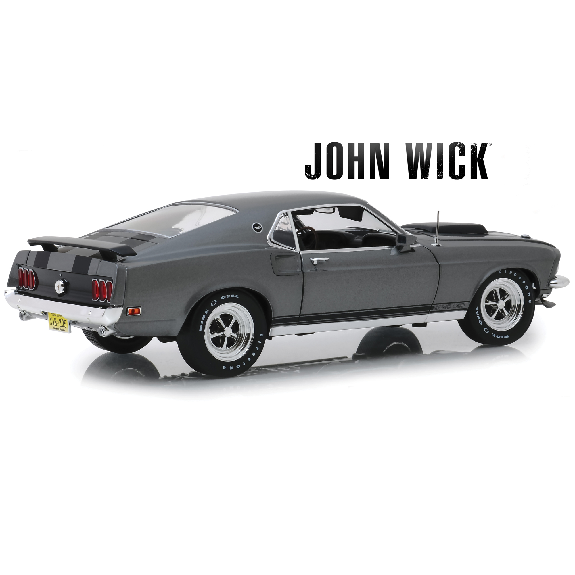 Acme 1:18 Scale 1969 Ford Mustang BOSS 429 - Malco Gasser