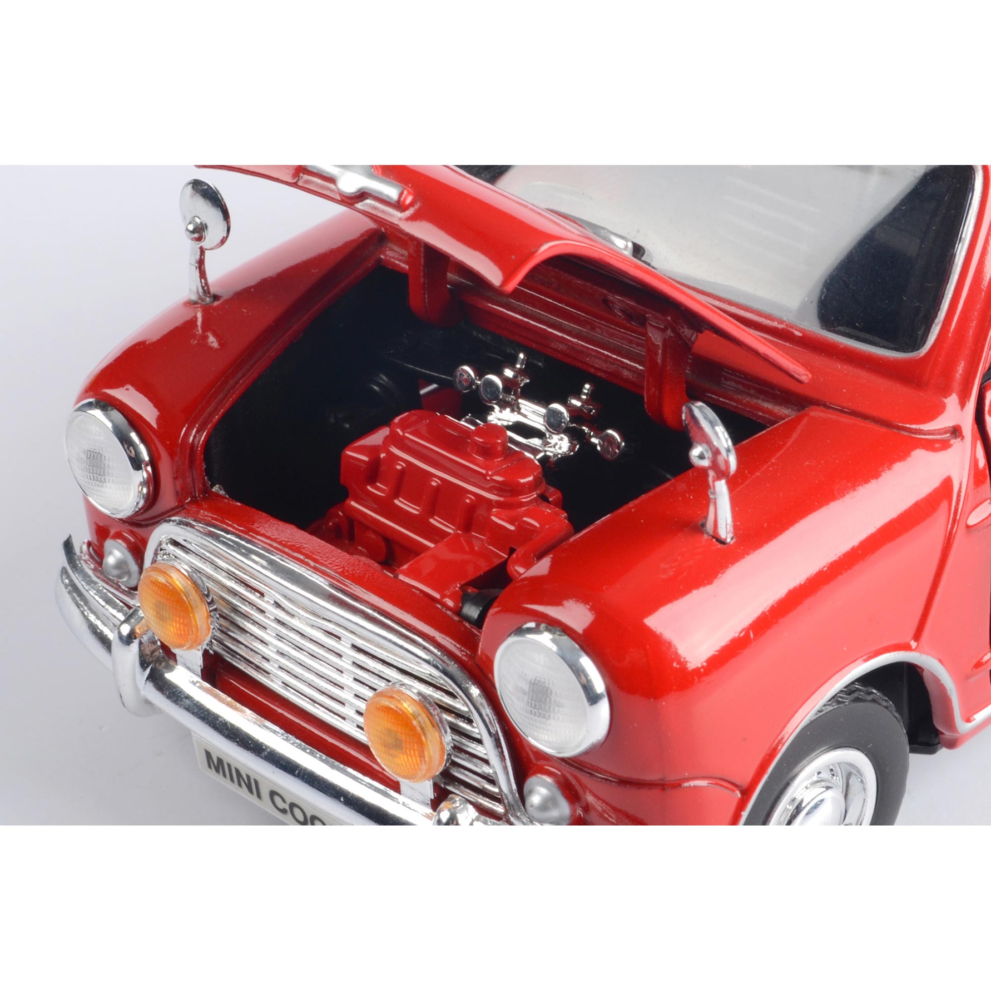 POLITOYS MINI COOPER SPORT 赤1／18ムーンアイズ Amazon.com: solido 421184470 1:18 Mini Cooper Sport Pack-Red