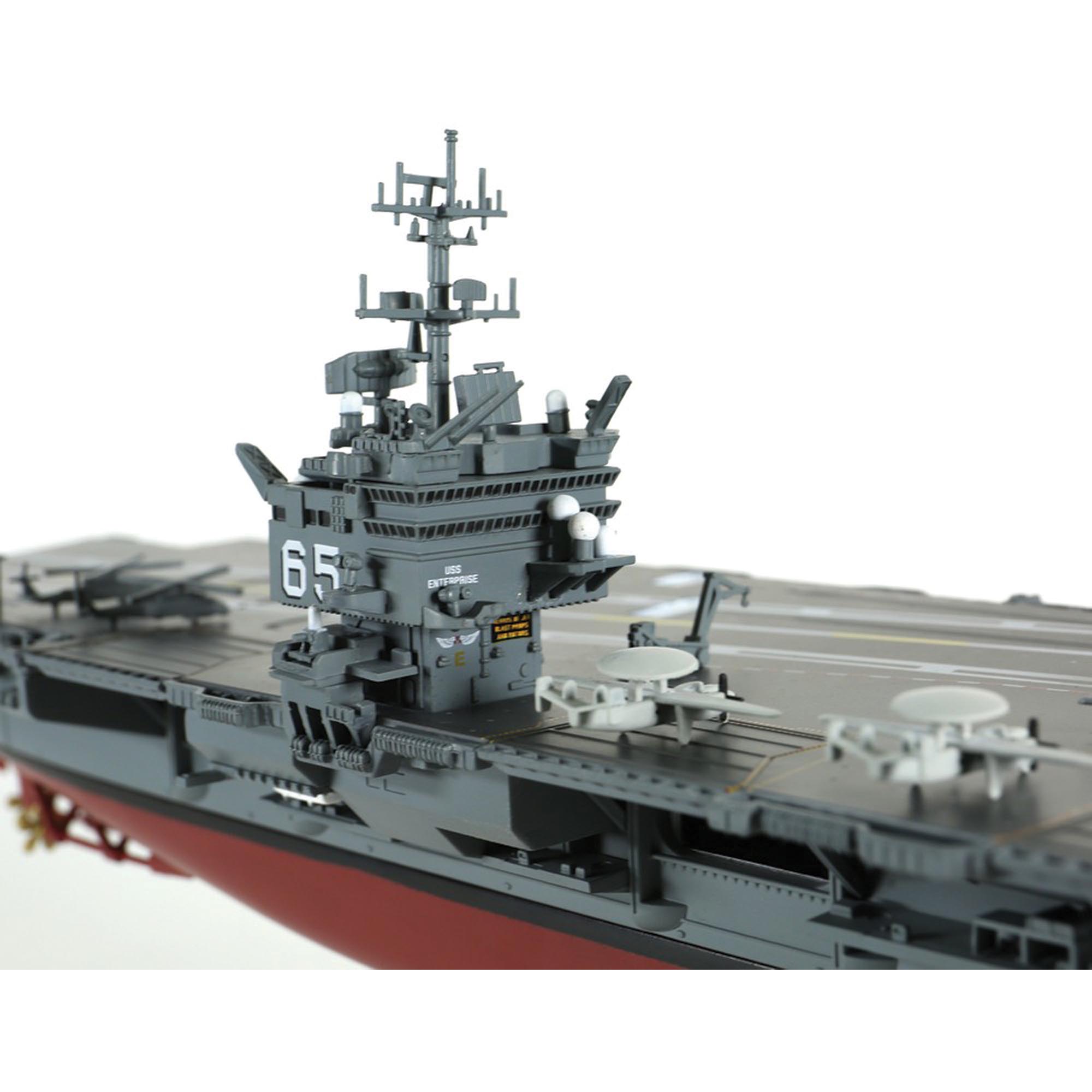 USS Enterprise (CVN-65) Nuclear Aircraft Carrier 1:700 Scale