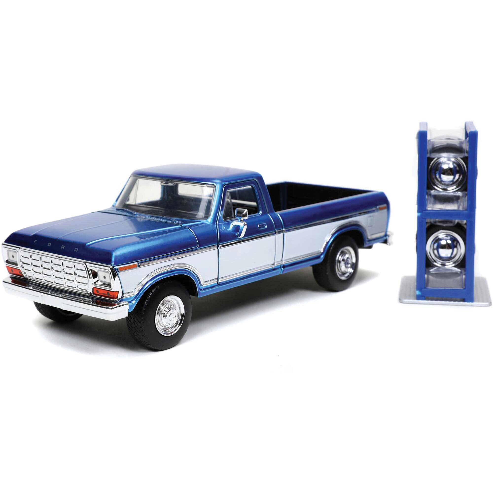 ミニカー JUST TRUCKS w/RACK &amp; WHEELS 1973 Ford Amazon.com: Jada Toys Just Trucks 1:24 2021 Ford Bronco Die