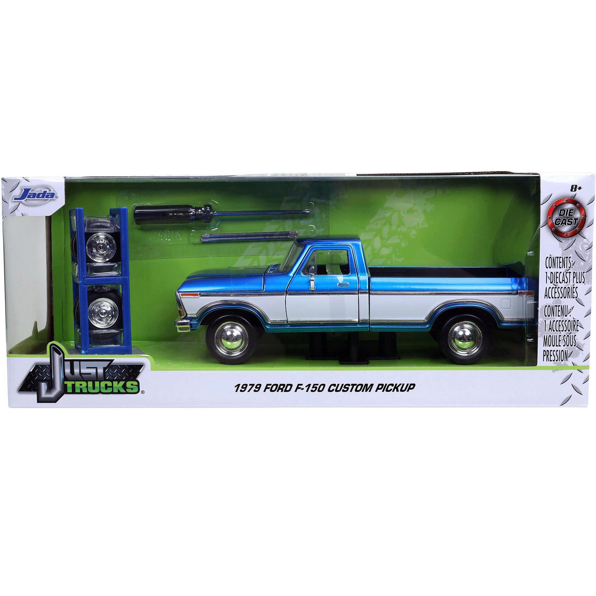 1979 Ford F-150 & Tire Rack - Just Trucks 1:24 Scale Diecast
