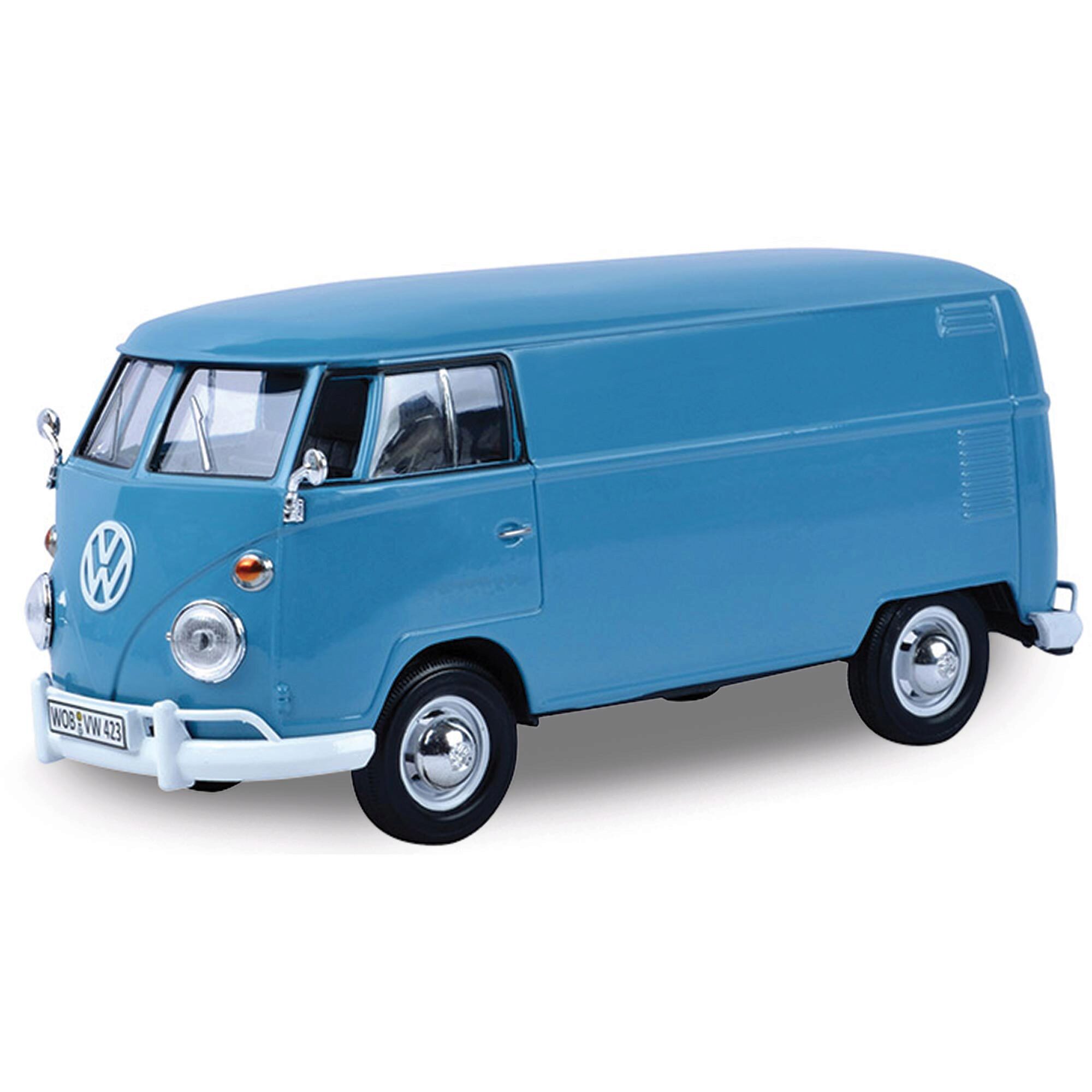 VW VAN タイプ1 BUS ダイキャスト1／24サイズ新品箱付きです。 ダイキャスト 1/24 フォルクスワーゲン T1 バスモデルカー