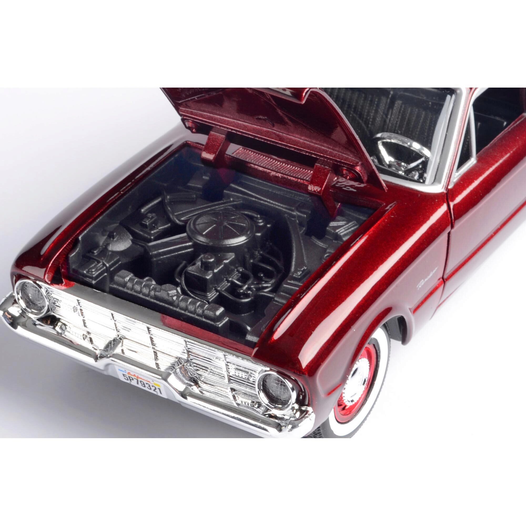 モーターマックス 1/24 1960 フォード ランチェロ RED Amazon.com: 1960 Ford Falcon Ranchero Pickup Red 1/24 by