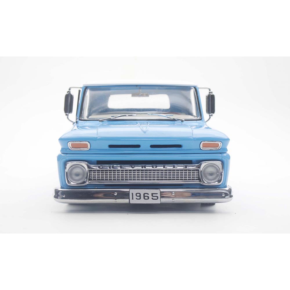 1965 Chevy C-10 Styleside Custom Pickup - Blue 1:18 Scale