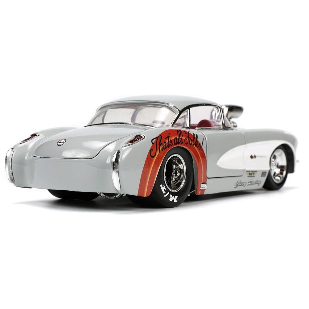 1957 Corvette w/Bugs Bunny Figure Hollywood Rides 1:24 Scale