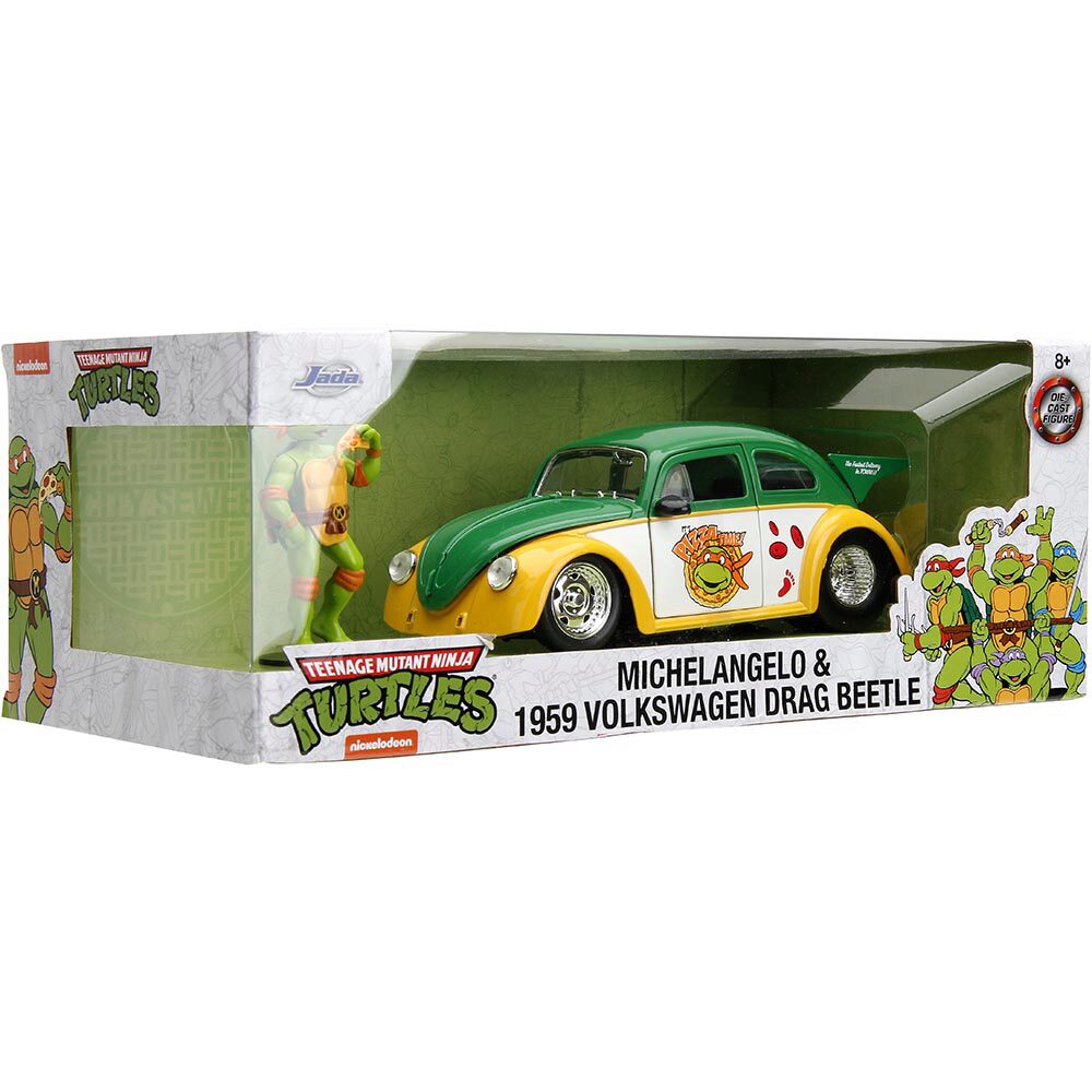 1959 VW Teenage Mutant Ninja Turtle Beetle with Michelangelo