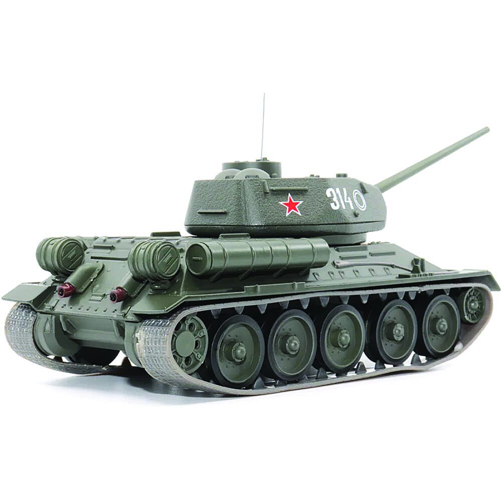 T-34/85 Tank Diecast Model 1:43 Scale Diecast Model by AFV's of