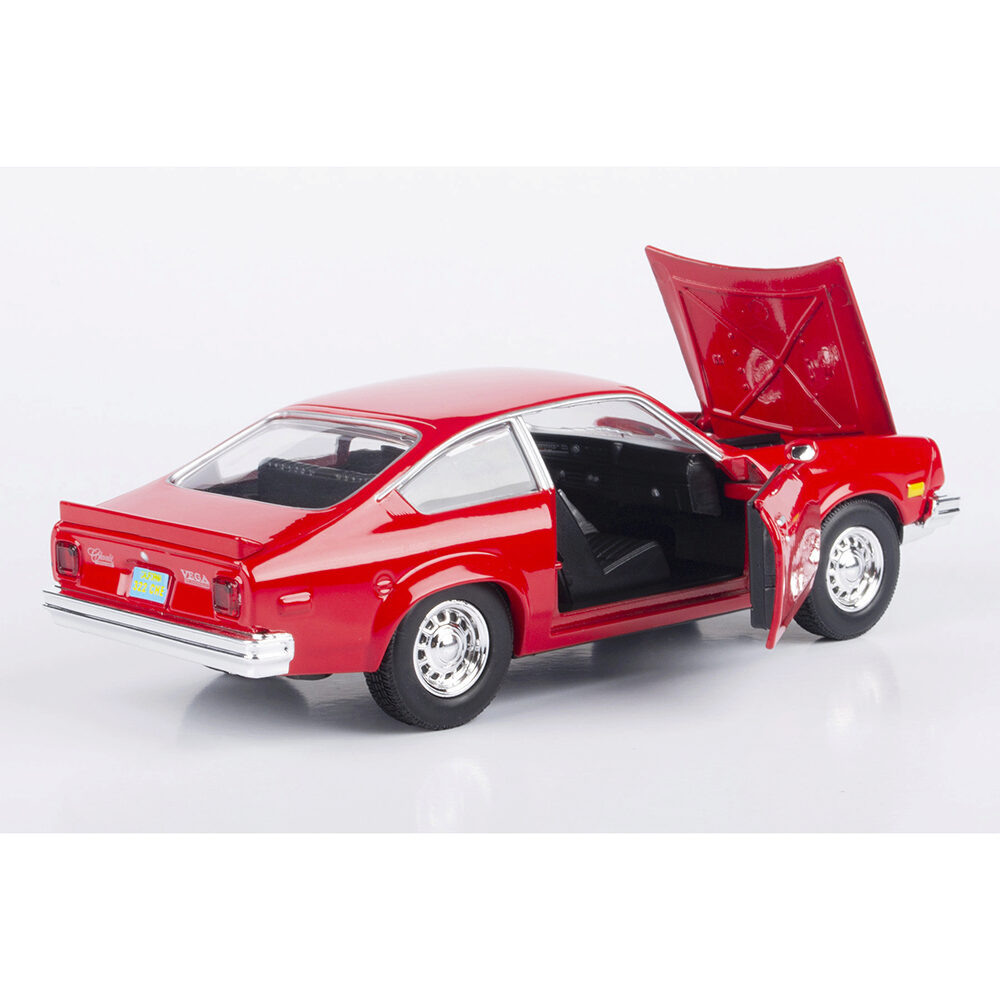1974 Chevy Vega - Red 1:24 Scale Diecast Model by Motormax