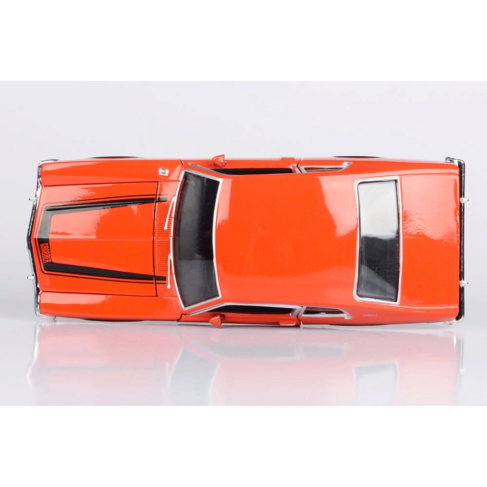 1974 Ford Maverick Grabber - Orange & Black 1:24 Scale Diecast