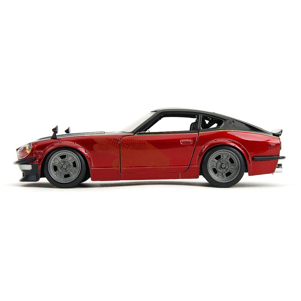 Fast X 1972 Datsun 240Z Red Black 1:24 Scale Collectable