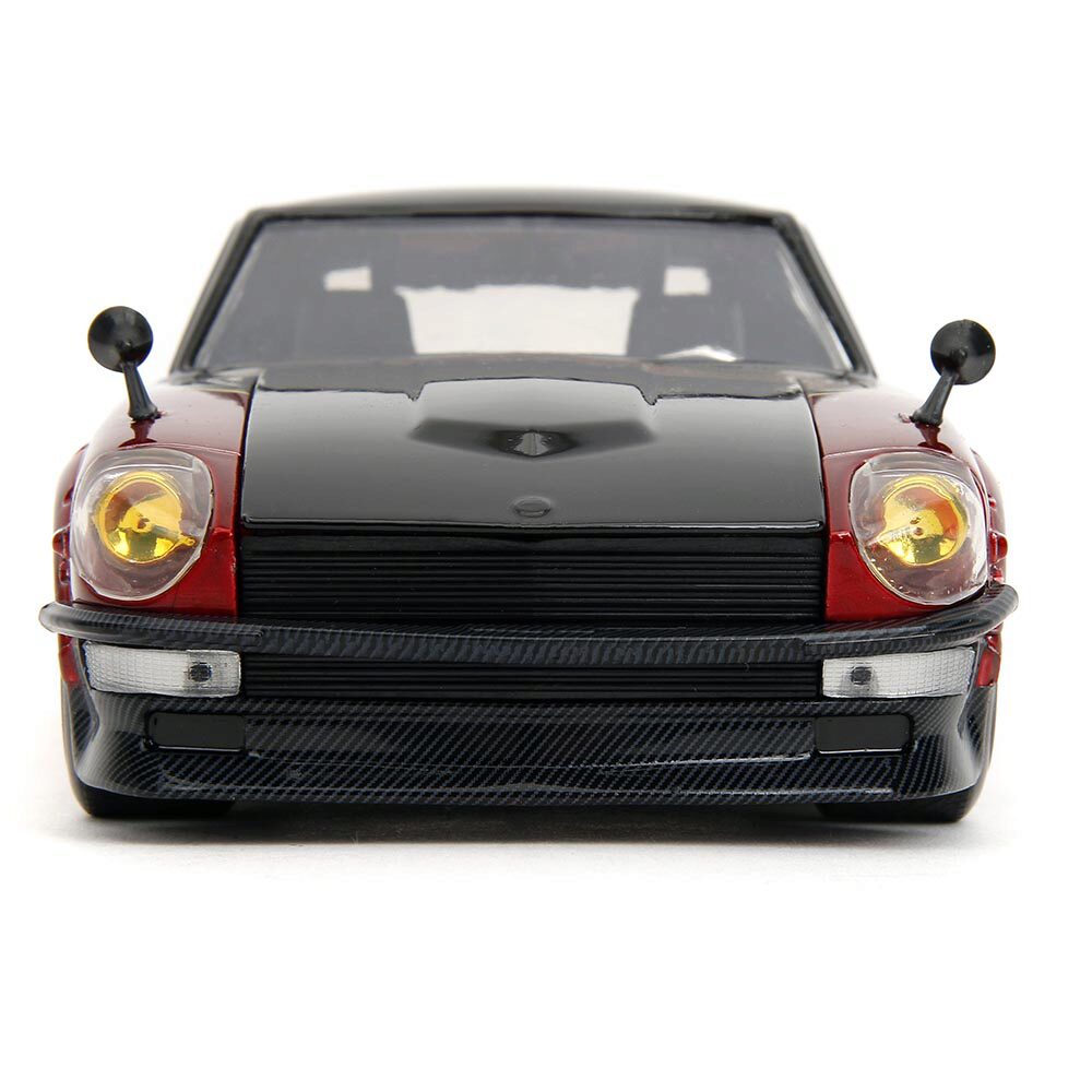 ミニカー JADATOYS DATSUN 240Z 1/64 JADA JDM TUNERS 1972 DATSUN 240Z RED 1:24 DIECAST MODEL CAR
