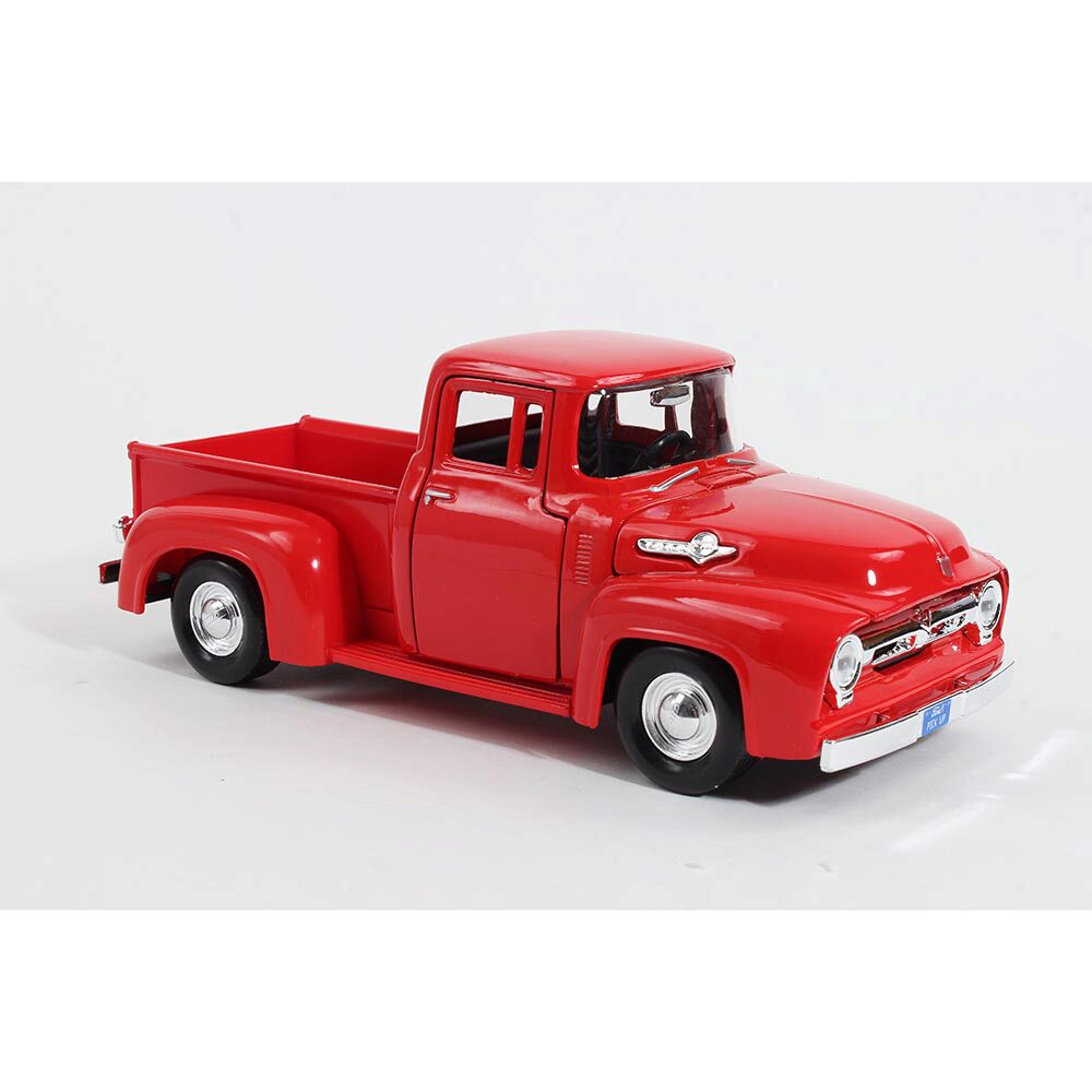 1956 Ford F-100 Pickup - Red 1:24 Scale | Collectable Diecast