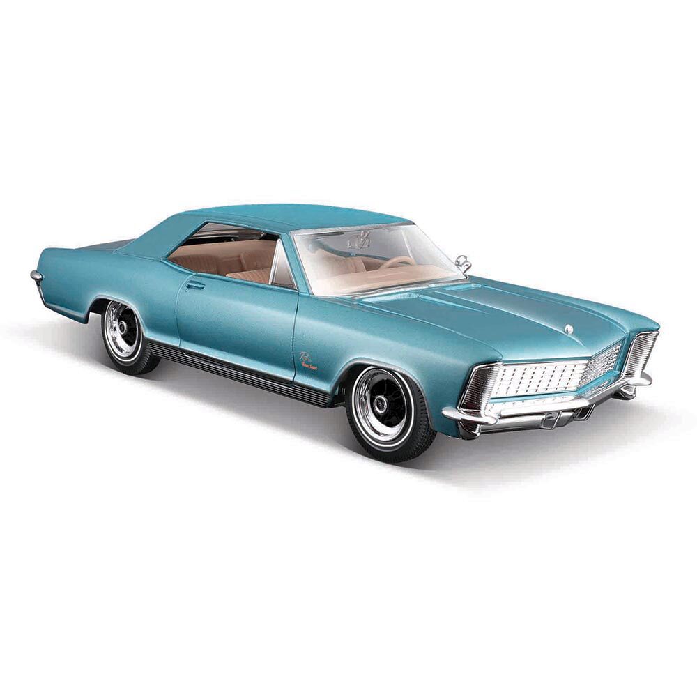 マイスト 1/26 1965 ビュイック リビエラ - BLACK Maisto 1965 Buick Riviera Gran Sport Black 1/26 Diecast