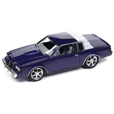 1987 Buick Regal T-Type Custom - Metallic Purple 1:64 Scale