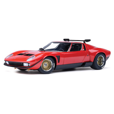 Lamborghini Miura SVR Jota - Red 1:18 Scale | Collectable Diecast