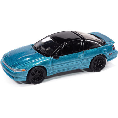 1991 Mitsubishi Eclipse GSX - Tennessee Blue 1:64 Scale