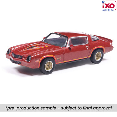 1978 Chevrolet Camaro Z28 - Carmine Metallic 1:64 Scale