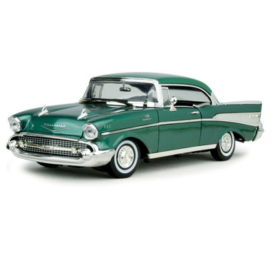 1955 chevy bel air coupe diecast replica