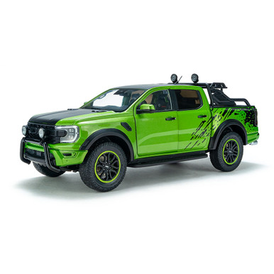 2024 Ford Ranger Raptor - Metallic Green 1:18 Scale | Collectable Diecast