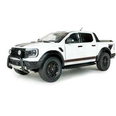 2024 Ford Ranger Raptor Ice - White 1:18 Scale | Collectable Diecast