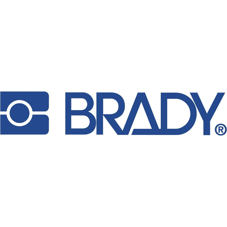 Brady Ribbon/Label Kit - Black, White - 360 / Roll