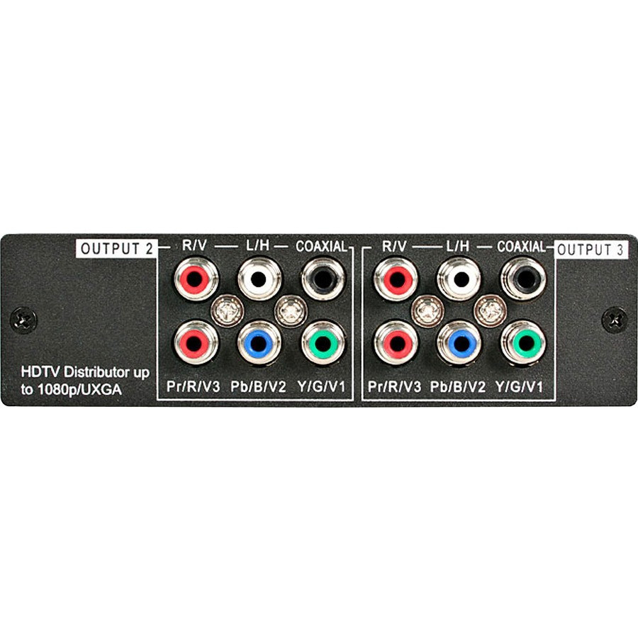 StarTech.com 3 Port Component Video Splitter with Digital Audio - 3 ...