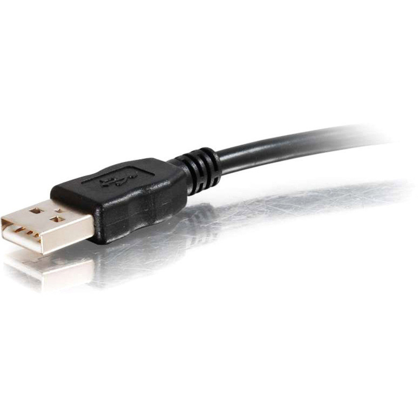 C2G 39010 Cavo USB 2.0 Prolunga Maschio/Femmina - 4,8 Metri - Guaina Plenum CMP Per Soffitto E Pavimento
