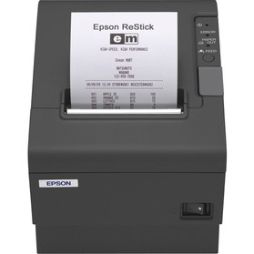 Epson TM-T88IV Desktop Direct Thermal Printer - Monochrome - Label/Receipt Print - USB - USB Host - Serial - Dark Gray C31CA85A8770