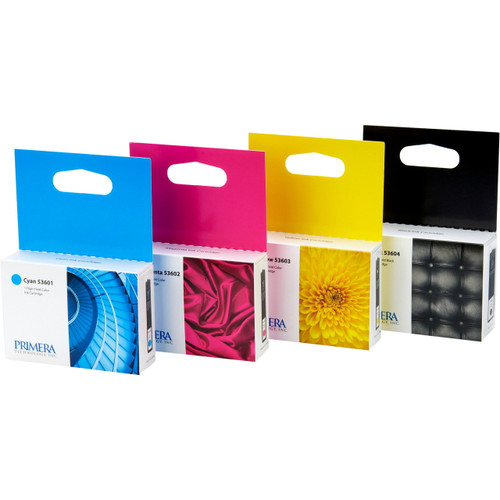 Main image for Primera 53606 Original Inkjet Ink Cartridge - Black, Cyan, Yellow, Magenta - 4 / Pack