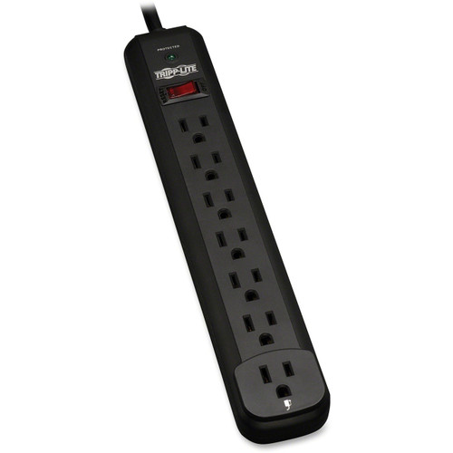 Main image for Tripp Lite Surge Protector Power Strip 120V 7 Outlet 12' Cord 1080 Joule Black