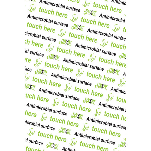 Main image for Antimicrobial Covers, Custom Application Sheets, 8" x 12" , Antimicrobial Surface Graphic, White, 3 Pack