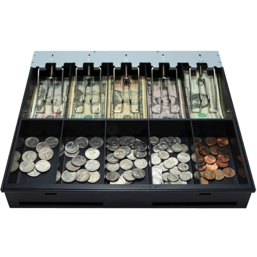 Main image for apg Arlo Series 410 Cash Drawer Replacement Tray | Plastic Molded Till for Cash Register| 5 Bill/ 5 Coin Compartments | KPK-15TA-A20-BX |