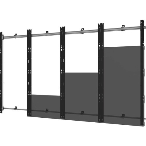 Main image for Peerless-AV SEAMLESS Kitted DS-LEDL27-4X4 Mounting Frame for LED Display, Video Wall - Black, Silver