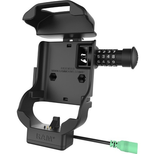 Main image for RAM Mounts Combo-Locking Form-Fit Powered Cradle for Zebra TC70, 72, 75 & 77