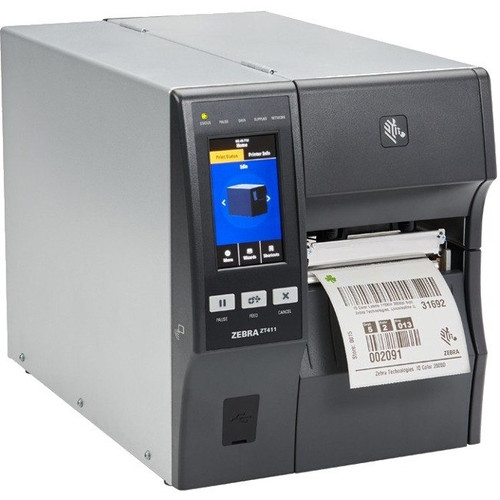 Main image for Zebra ZT411 Industrial Direct Thermal/Thermal Transfer Printer - Label Print - Ethernet - USB - Serial - Bluetooth