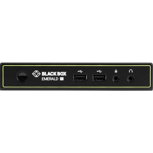 Front Image for Black Box Emerald SE KVM-over-IP - DVI-D, USB 2.0, Audio, RJ45