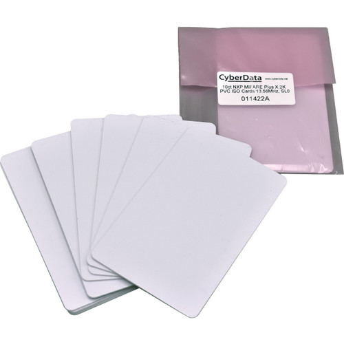 Main image for CyberData 011422 RFID Cards - Packet of 10 (Use with 011425, 011426)